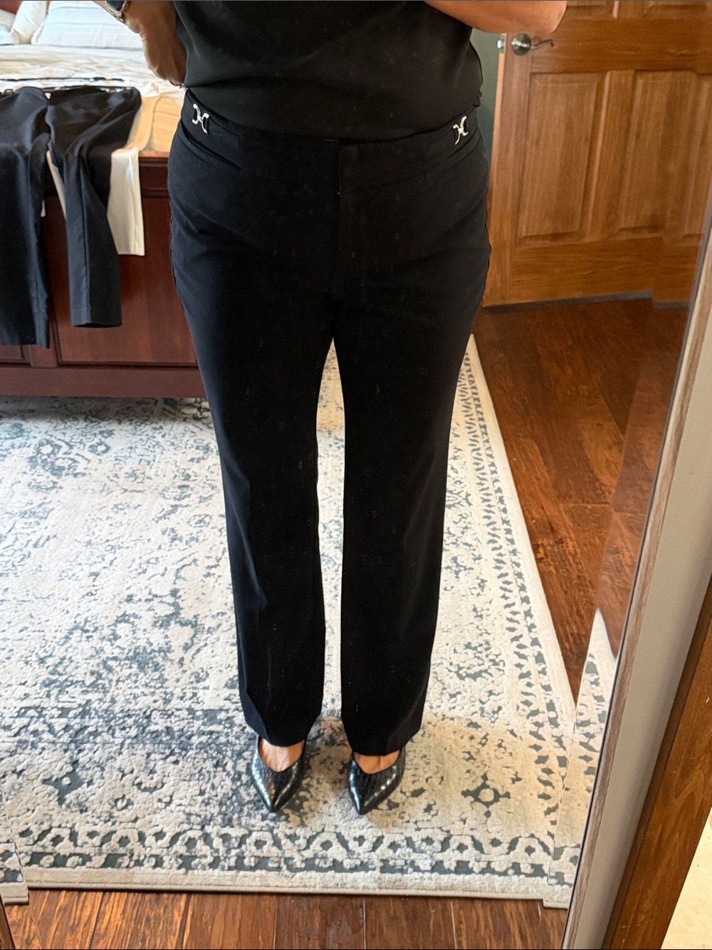 New York & Company Black Men’s Dress Pants - Straight Leg